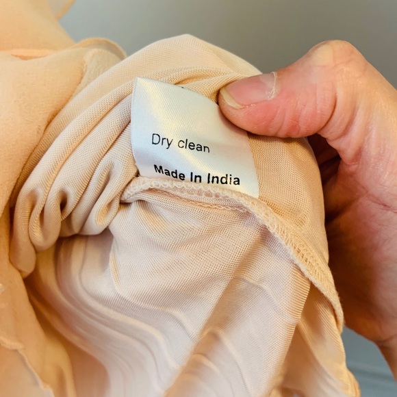 20’s Inspired Silk Embellished Layered Dress Small - Picture 6 of 7